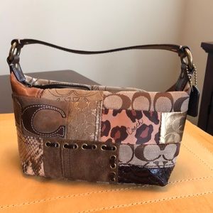 Coach Multi Fabric mini handbag
